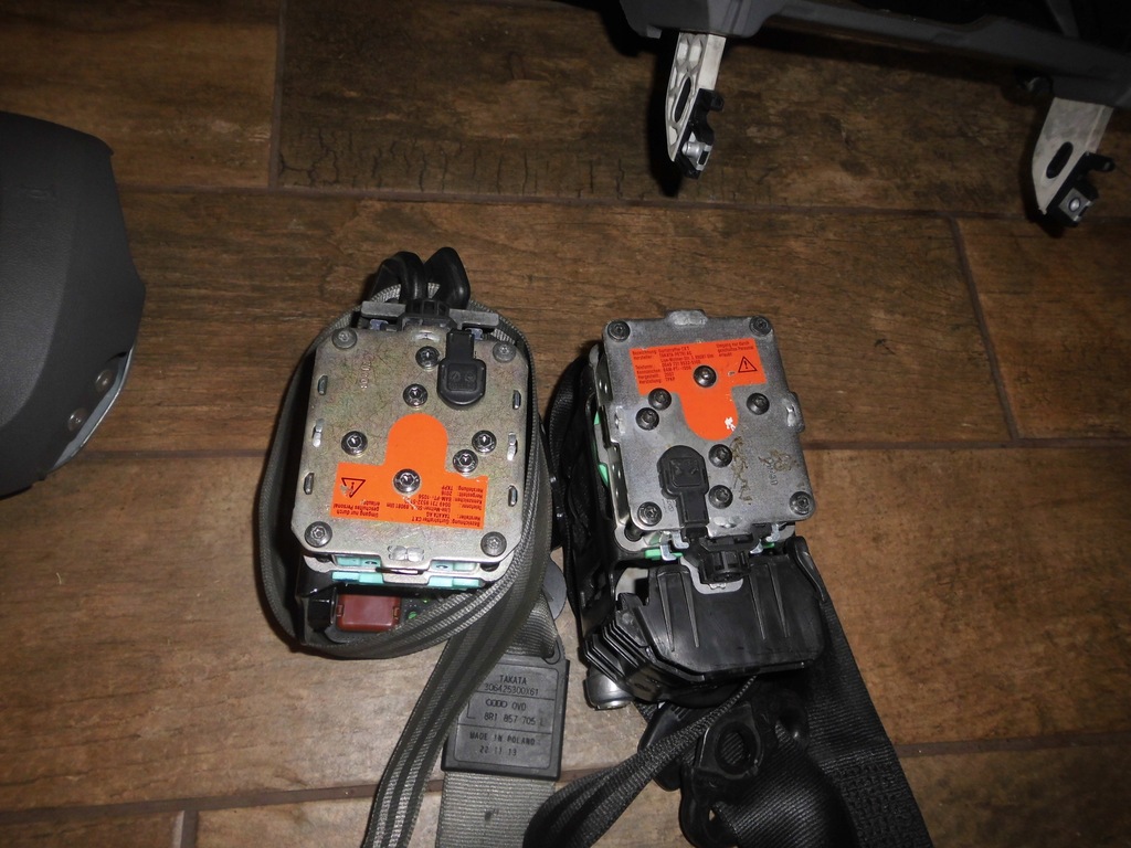 фото №9, Audi q5 8r консоль + 2 x подушка безопасности + 2 x pas