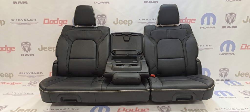 фото №1, Ram dodge ram 21-24 limited сиденье сиденья заднее сиденье czarna кожа haftowana