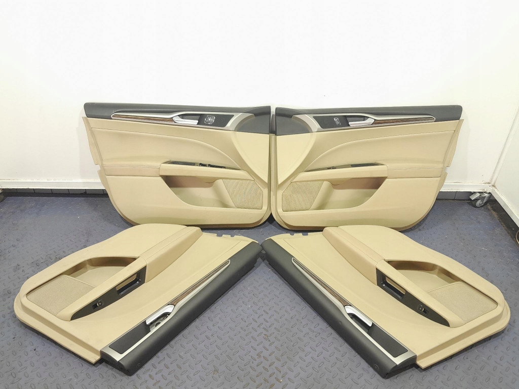 фото №11, Ford fusion ii mondeo mk5 sedan комплект сидінь сидіння заднє сидіння оббивка