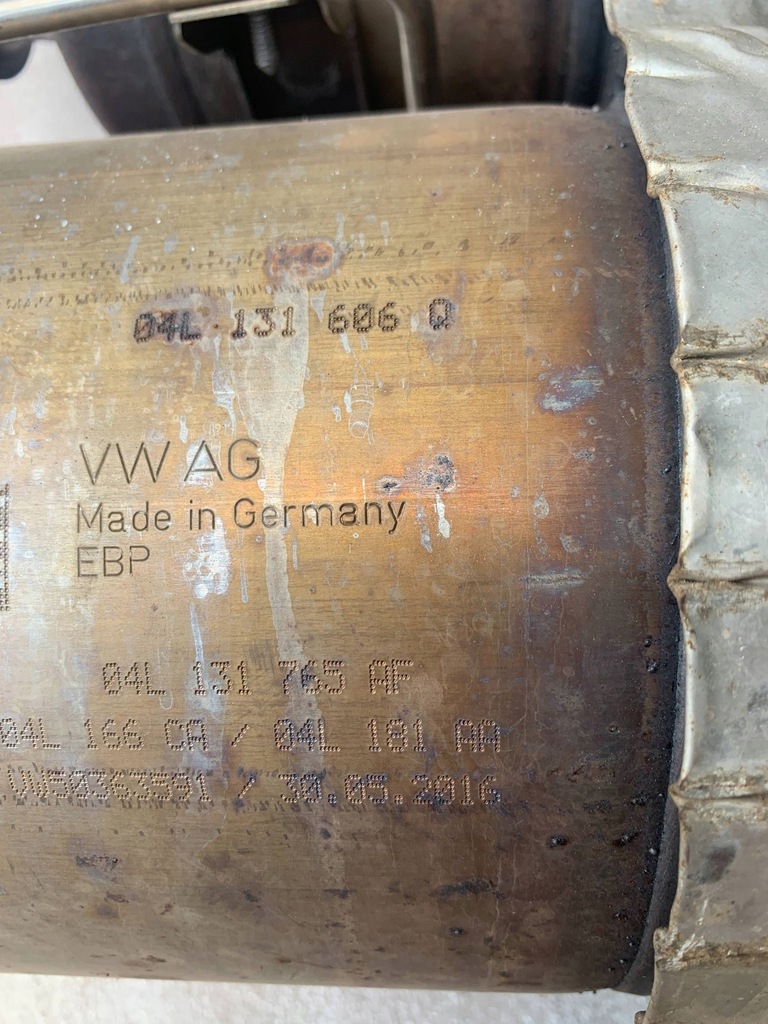 фото №8, 04l131606q 5q0131705aj vw skoda audi фільтр каталізатор / fap / dpf pryginał