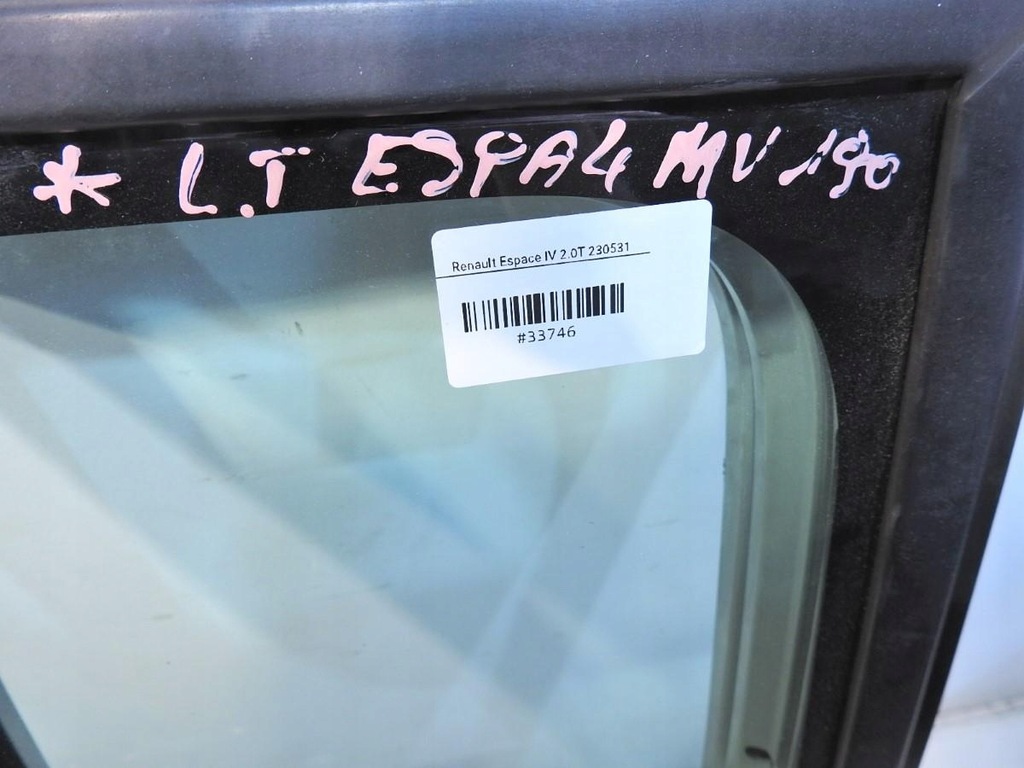 фото №2, Двері лівий задня mv190 renault espace iv