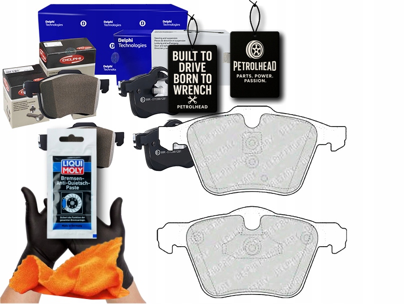 фото №1, Тормозные колодки тормозные volvo s60 ii s80 ii v60 i v70 iii #petrolhead pro+ kit3