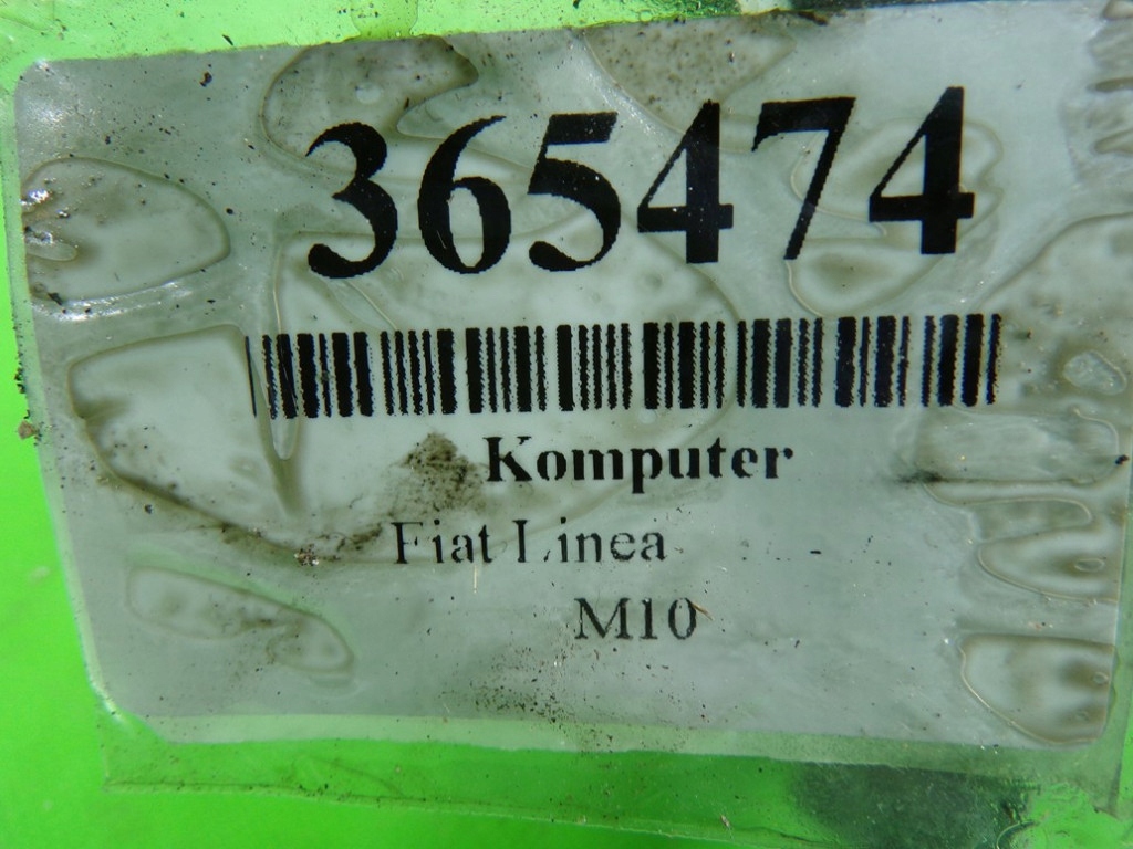 Fiat linea 1.4 t-jet 120 km 198a4000 бортовой компьютер блок управления двигателя 51805023b Оригинал