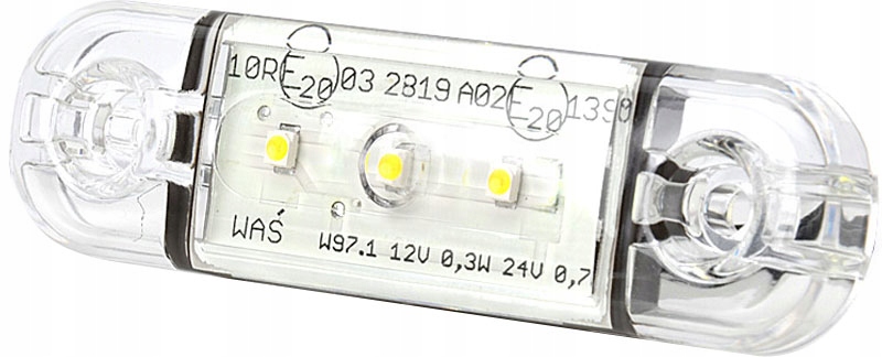 фото №3, Лампа габаритна передня білий pozycjna led евакуатор