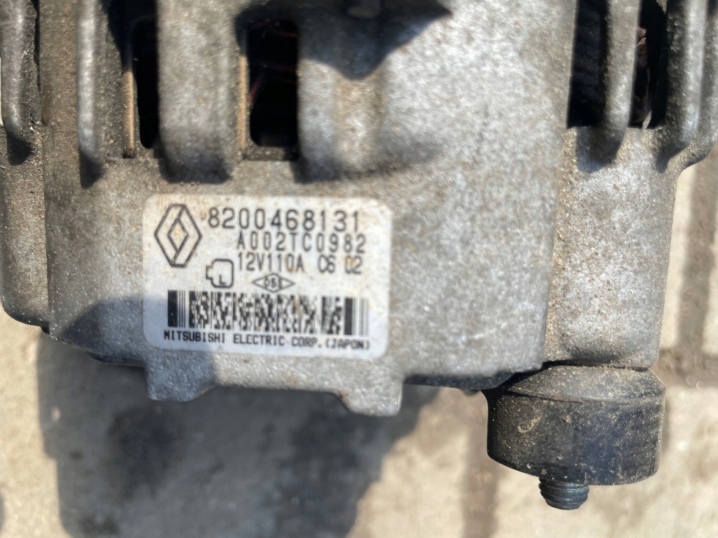 Генератор renault оригинальный номер 8200468131 Доставка