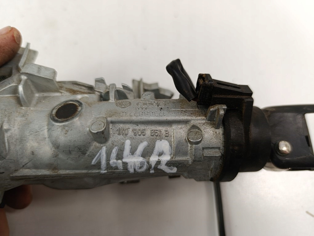 фото №6, Vw golf v audi a3 8p seat замок запалювання з ключ 1k0905651b