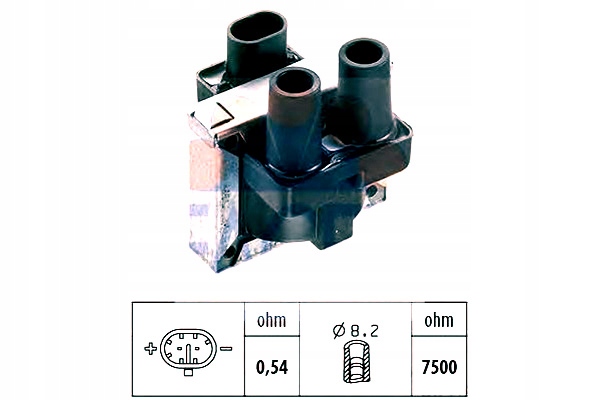 фото №2, Котушка запалювання fiat cc tipo eps