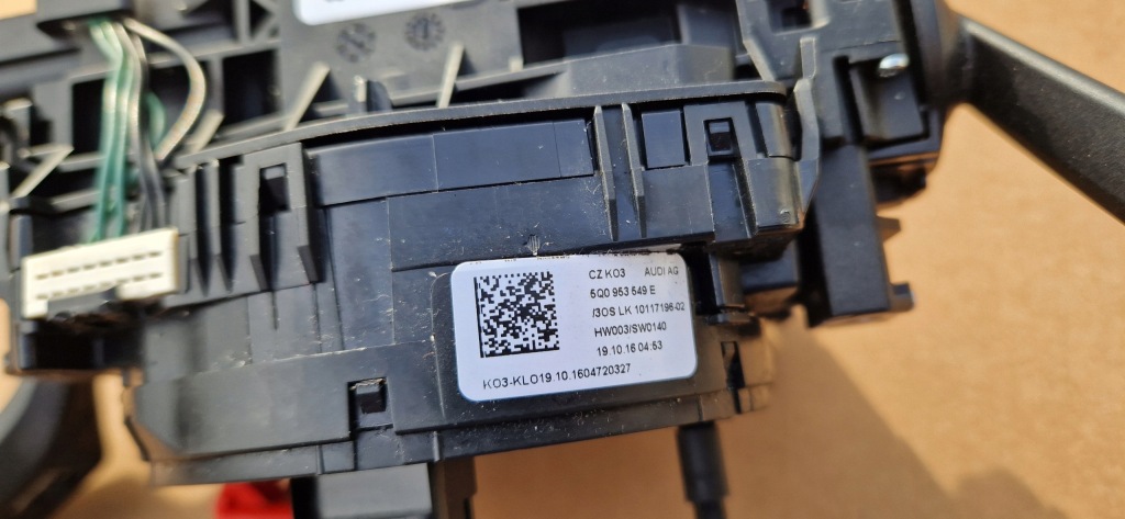 фото №7, Перемикач підрульовий перемикачі 8v0953521jf 5q0953549e audi a3 s3 2012-2019 r оригінал ideał