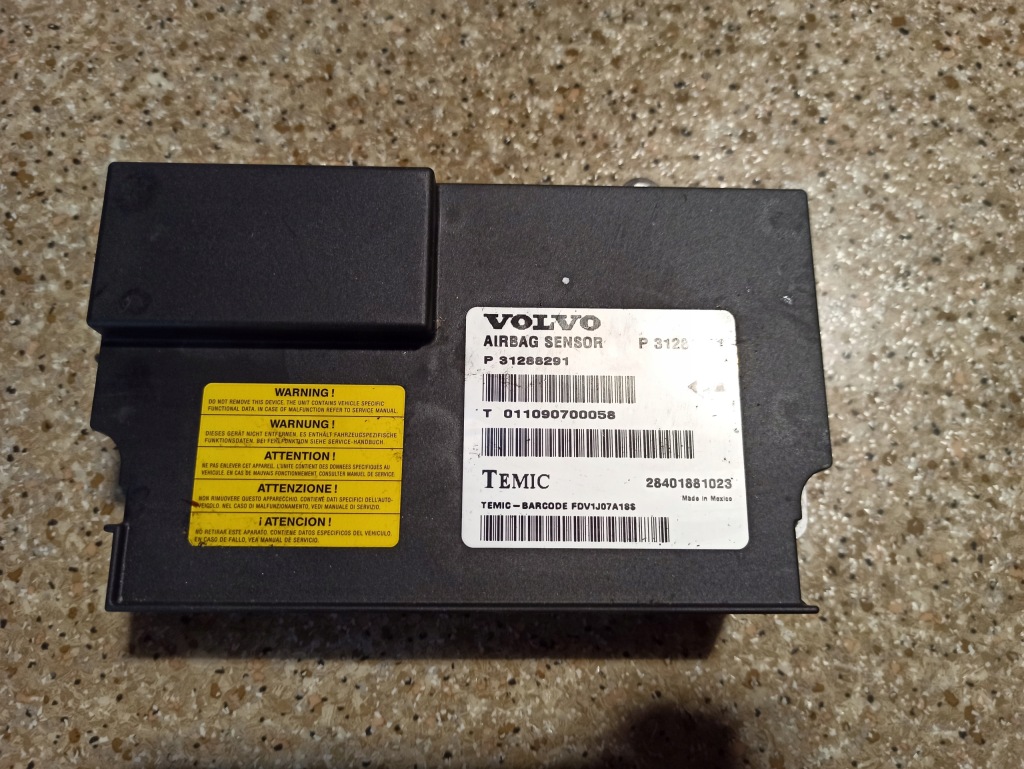 фото №1, Volvo s80 ii v70 датчик подушек подушка безопасности 31288291
