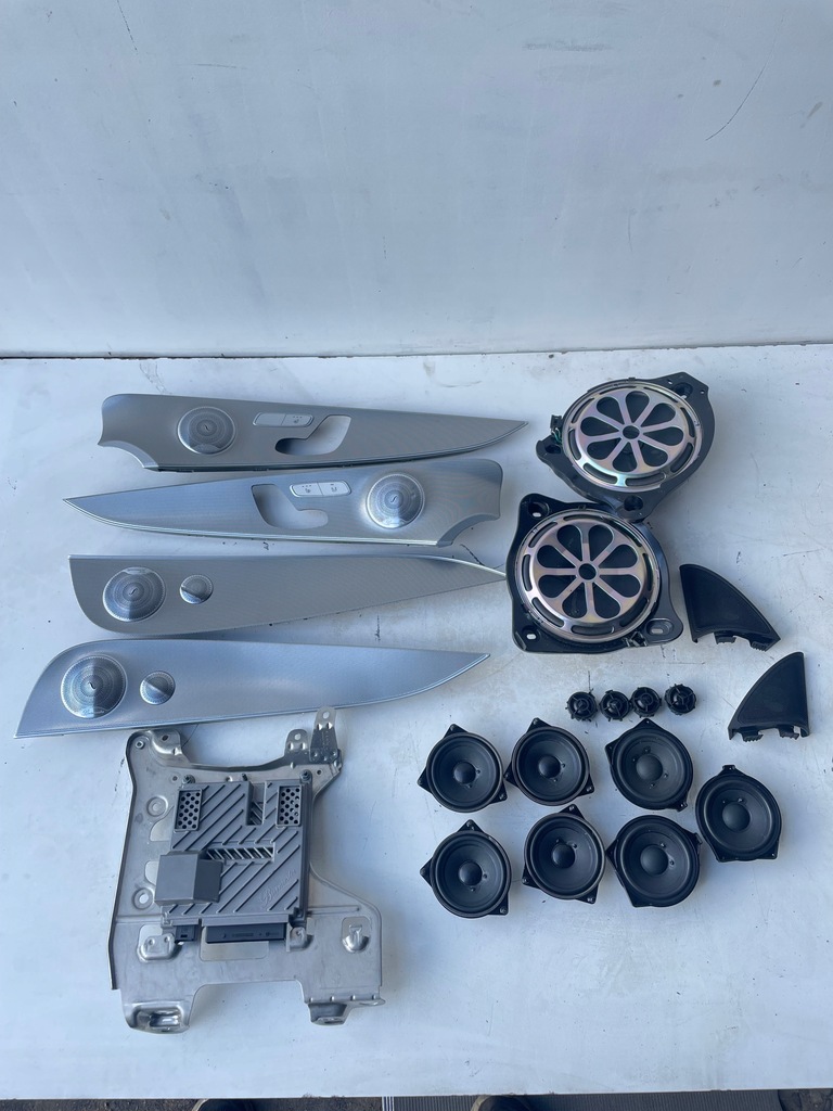 фото №1, Mercedes e klasa w213 комплект динаміків підсилювач burmester