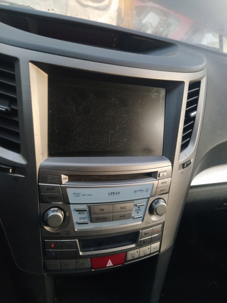 фото №1, Subaru legacy v радіо заводський dvd
