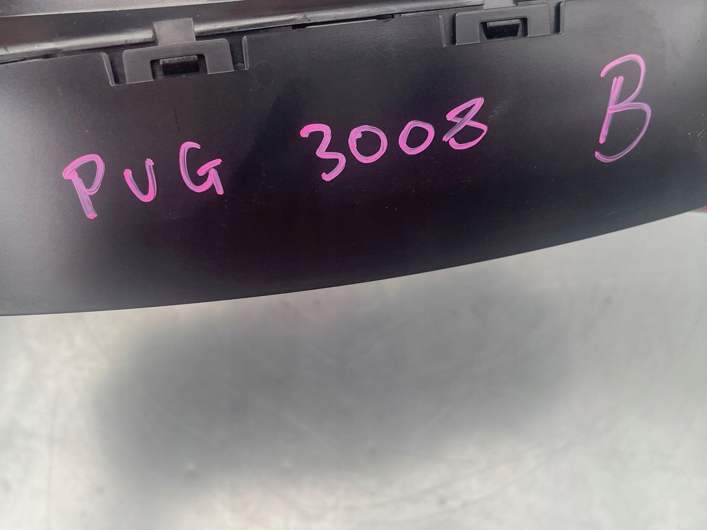 фото №7, Peugeot 3008 приборная панель счетчик 9666625880