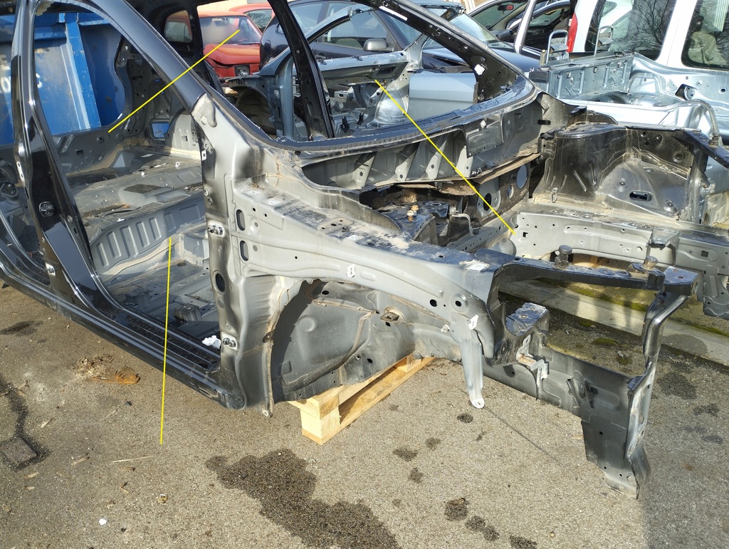 фото №1, Renault kadjar четверть лонжерон правая перед