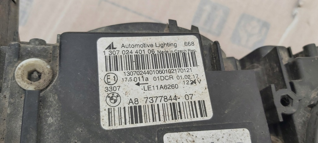 фото №10, Лампа правый перед передняя full led bmw 4 f32 f33 7377844