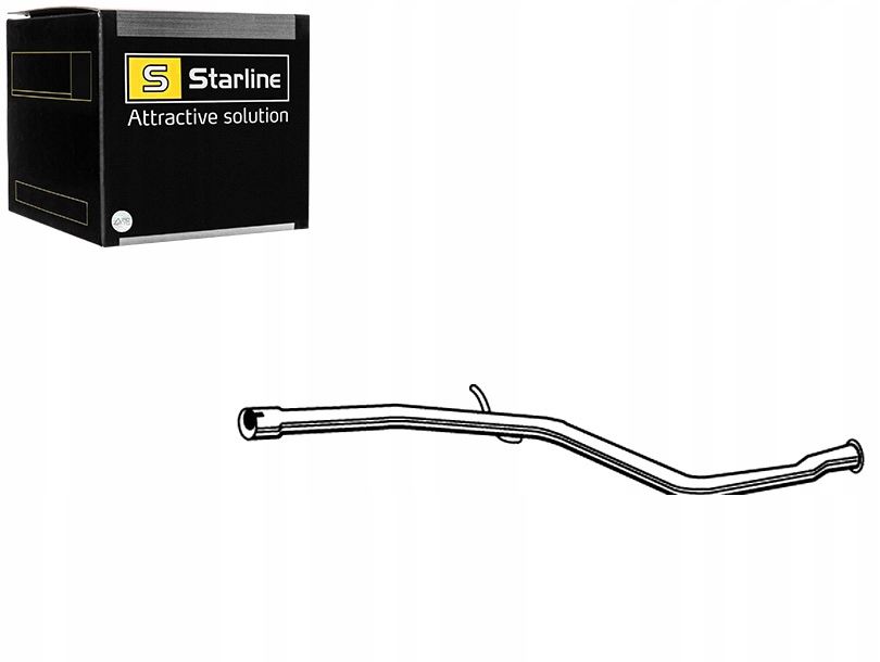 фото №1, Труба вихлопна r середня peugeot 206 1.4 09 98-01 труба ремонтна