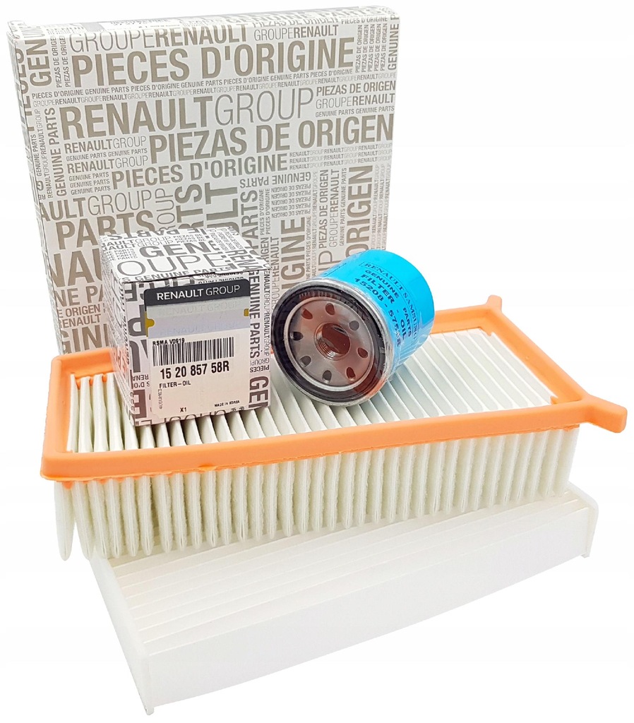 фото №1, Оригінальний номер renault dacia dokker 1.6 102km набір фільтрів