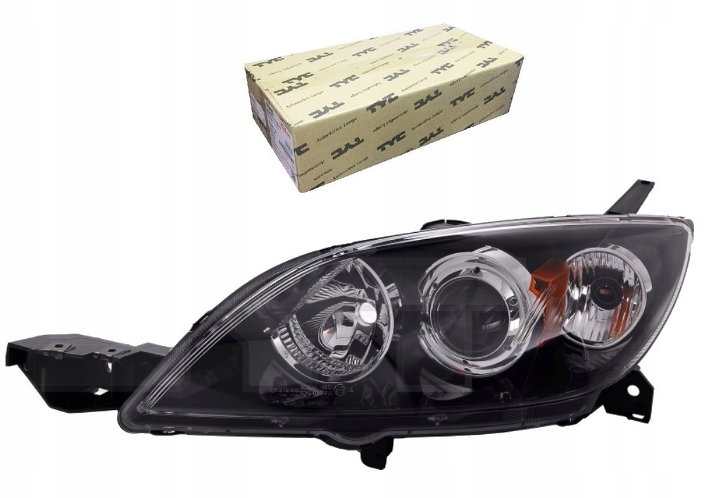 фото №1, Фара лампа mazda 3 bk ліва h7 hb3 2003-2009
