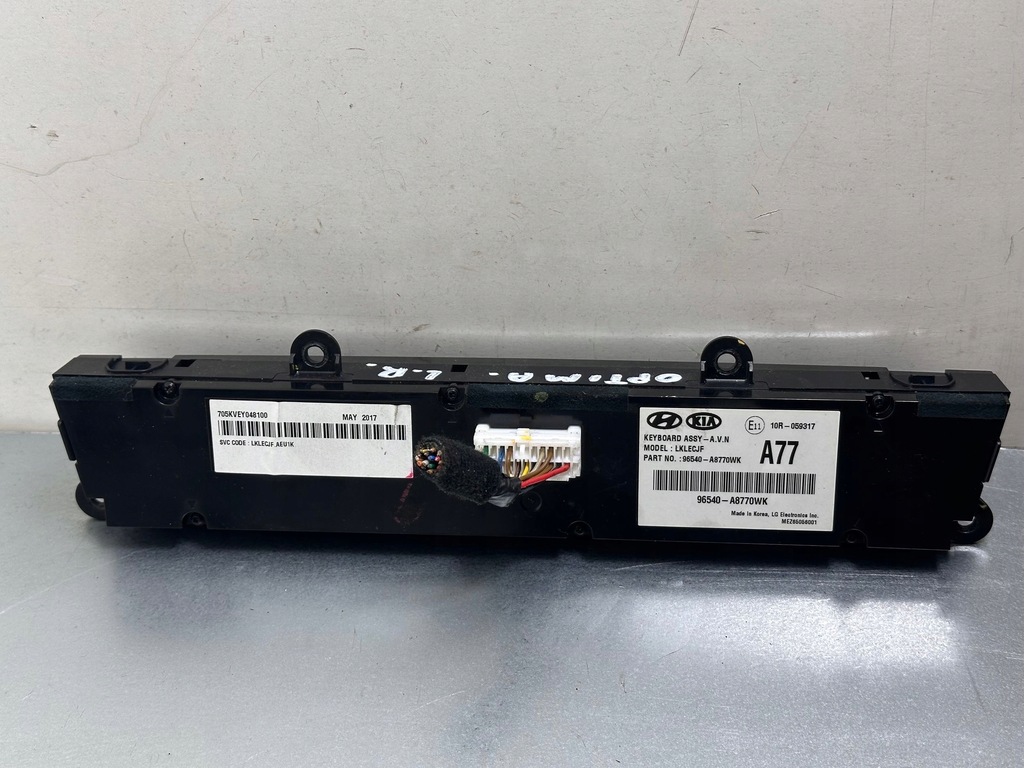 фото №7, Kia optima 2018 автомобільна магнітола