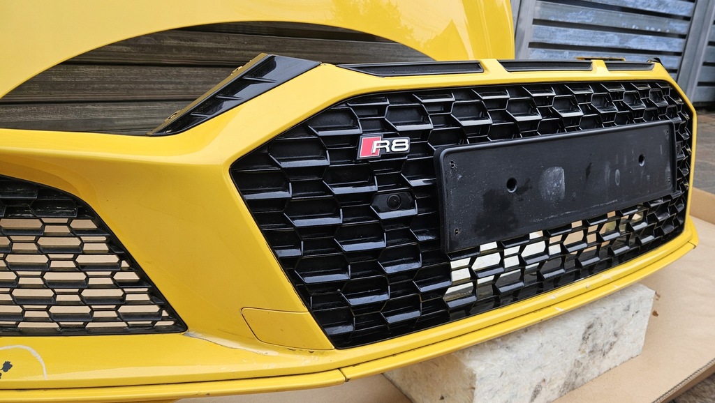 фото №7, Audi r8 4s lift lz1a бампер перед передній kompletny оригінал