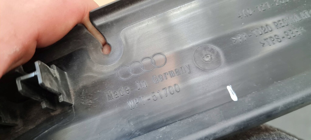 фото №10, A6 c8 4k впуск воздуховод воздуха поперечина передний 4k0121285 a7 4k