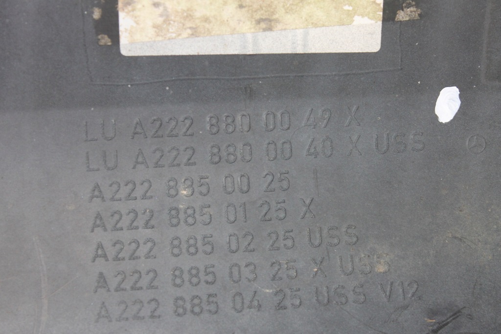 фото №11, Бампер задня задній mercedes sklasa w222 датчики паркування pdc молдинг