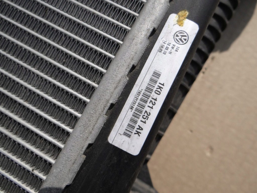 фото №12, Радіатор wody vw audi skoda 1k0121251ak