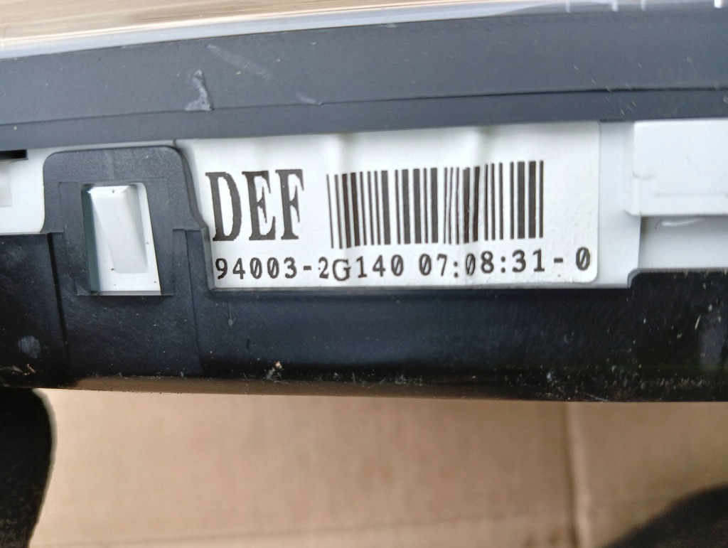 фото №7, Счетчик приборы kia magentis 2.0b 94003-2g140