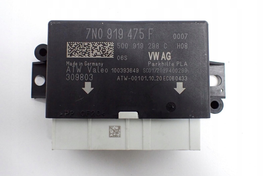 фото №1, Модуль блок управления pdc 7n0919475f seat alhambra ii 7n 21r