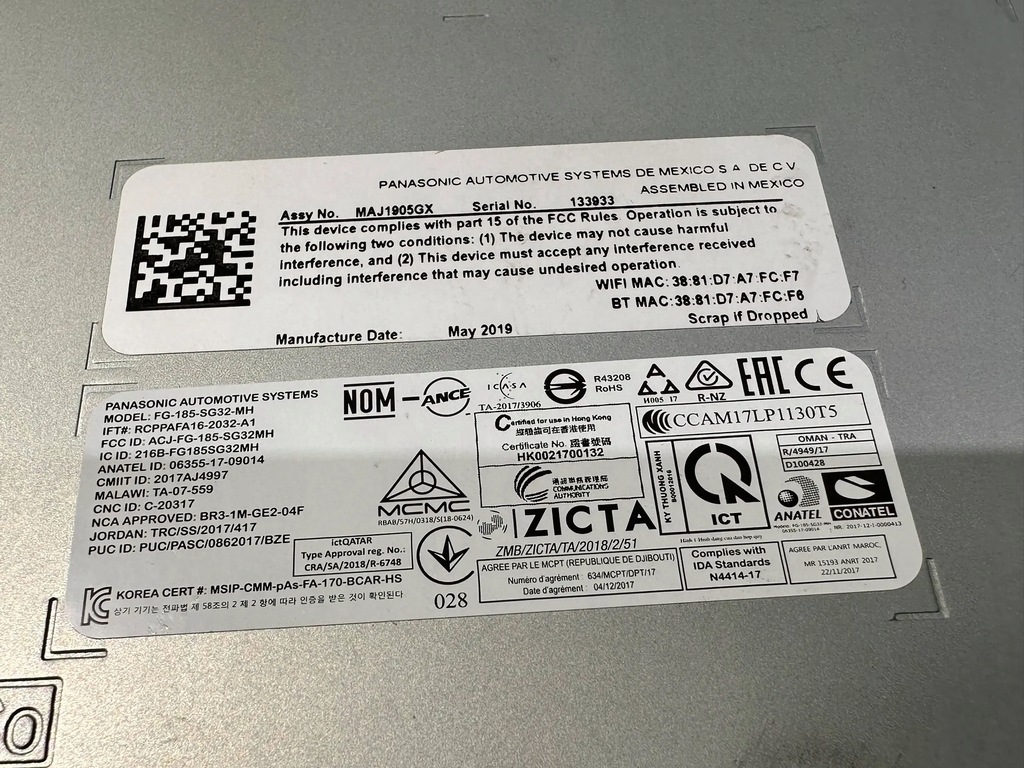 фото №13, Модуль радіо блок управління синхронізація зв'язку навігації ford explorer vi 2020+