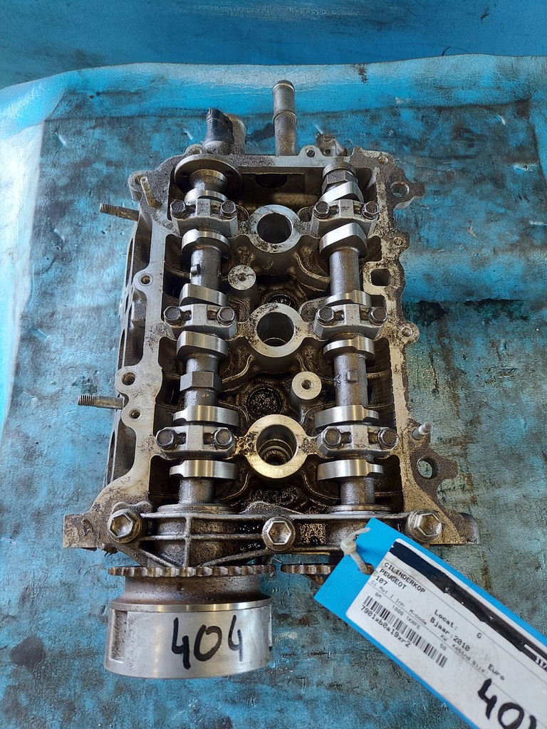 фото №6, Головка peugeot 107 2010 r 1.0 b 1kr