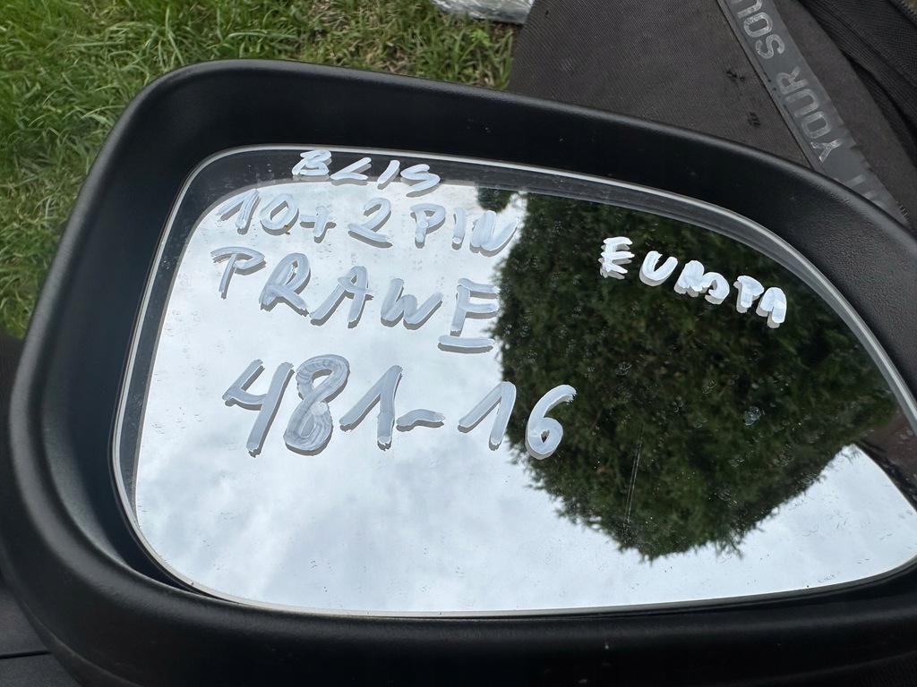 фото №6, Праве дзеркало volvo s40 ii v50 2009-2012 blis europa 10+2 контакти 481-16