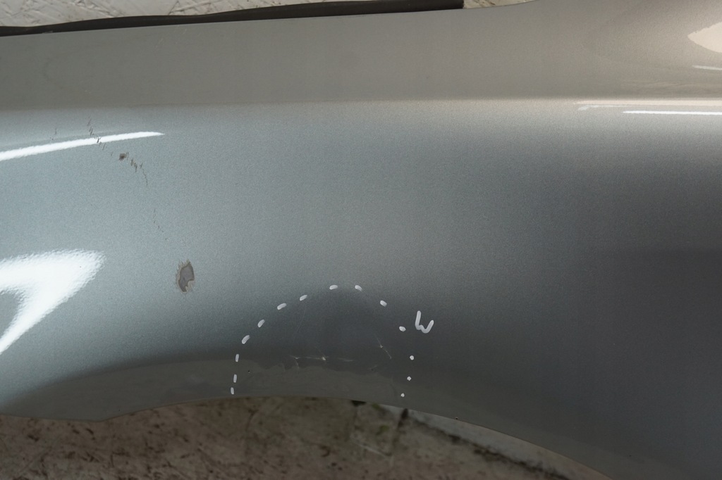 фото №4, Крыло левый перед toyota avensis t25 lift