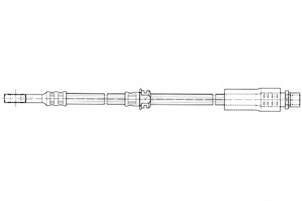 фото №1, Trw шланг тормозной elast. opel astra h astra h