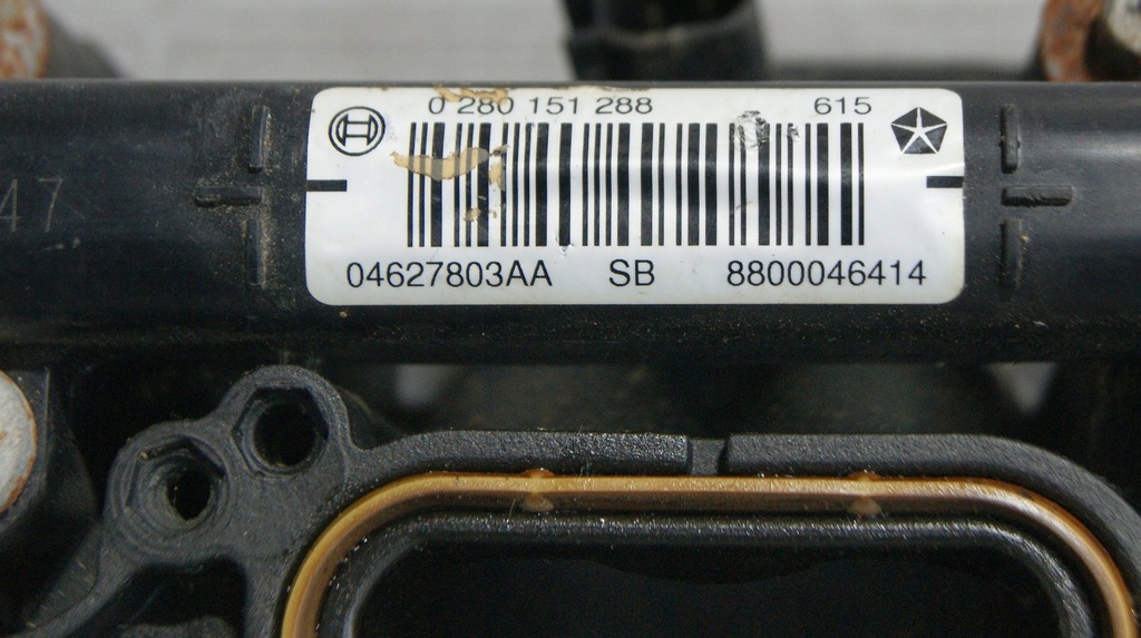 фото №5, Основание коллектор впускной молдинг впрыскная, форсунки jeep cherokee kl