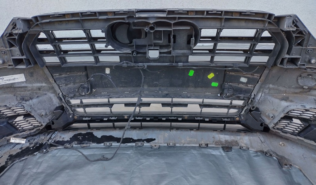 фото №15, Audi a6 s6 c7 4g lift 15-18 s-line бампер передній lz7s daytona gray