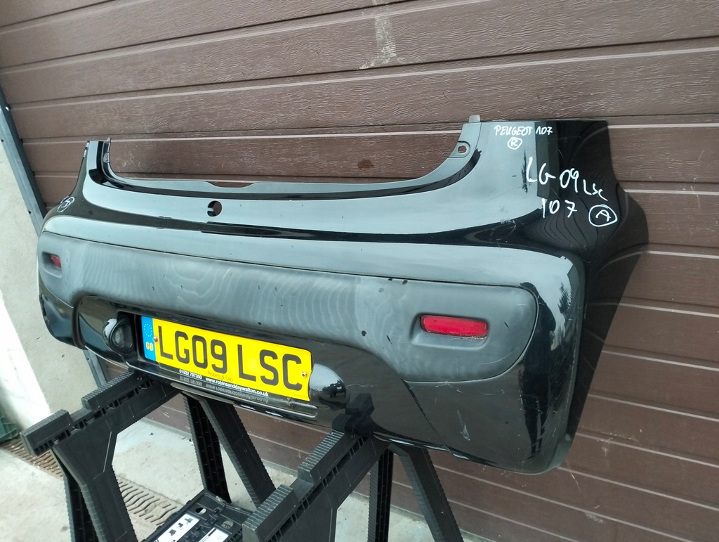 фото №7, Бампер задняя задний peugeot 107 lift цвет exz lata 2008-2012 3d 3 дверь