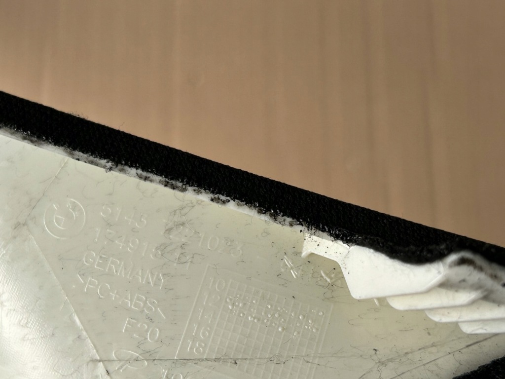 Защита обшивка корпус стойка левая bmw f20 m-pakiet 7221023 в Украине