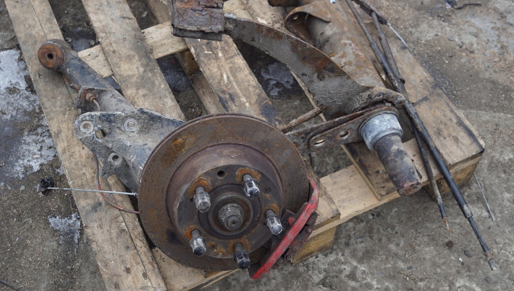 фото №5, Балка подвеска задняя поворотный кулак porsche 924s 2.5