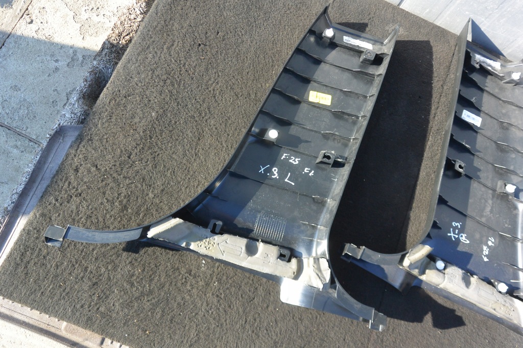 фото №7, Защита обшивка стойка средняя kpl bmw x3 f25