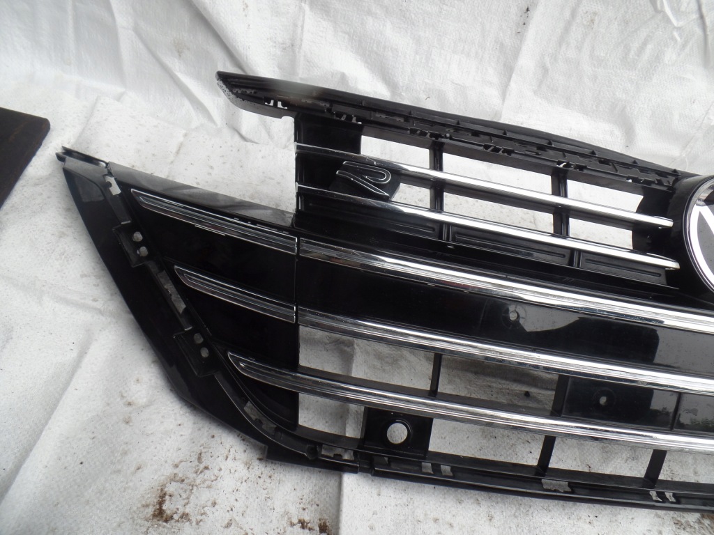 фото №4, Vw arteon lift r-line 2020- решётка радиатора решётка радиатора бампера перед 3g8853655e llu