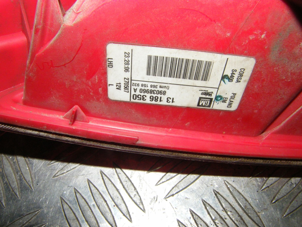 фото №3, Лампа лівий задня задня opel corsa d 3-двері