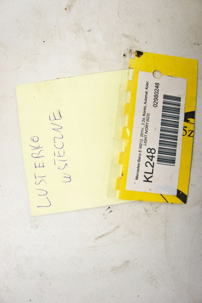 фото №5, Kl248 mercedes w212 зеркало заднего вида внутреннее