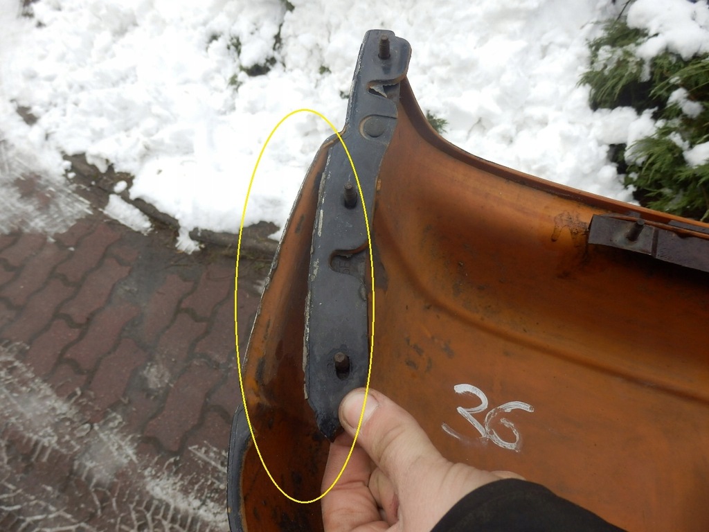 фото №9, Nissan maxima 1994-2000 бампер задняя задний