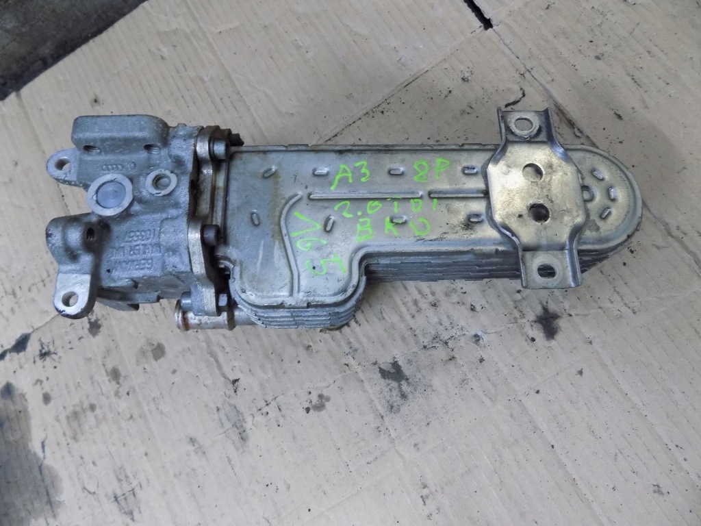 фото №1, Audi a3 8p 2.0tdi bkd 03- радиатор egr