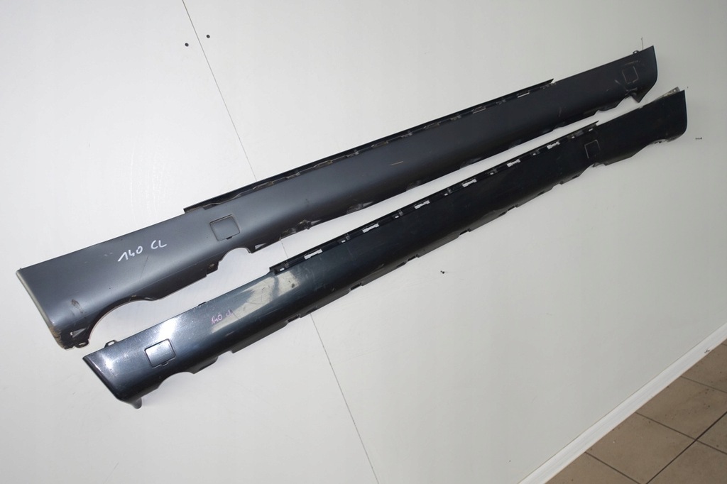 фото №5, Mercedes w140 накладки молдинг пороги cl молдинг порог левая правая накладка
