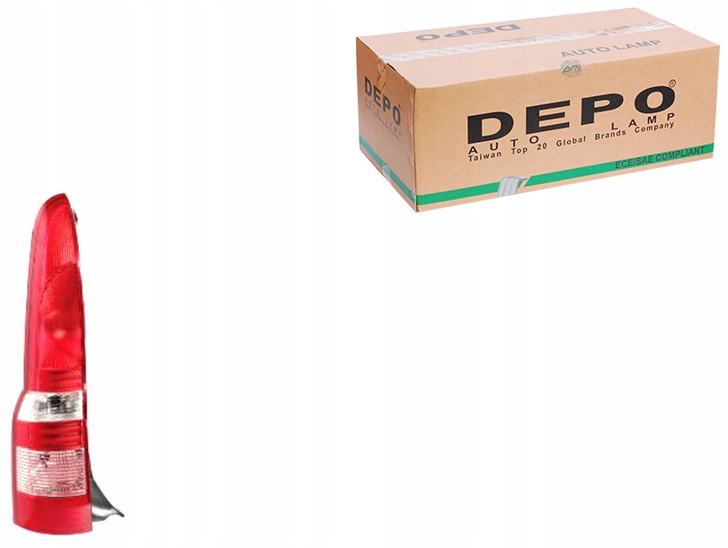 фото №1, Depo лампа fiat panda 1.2 169