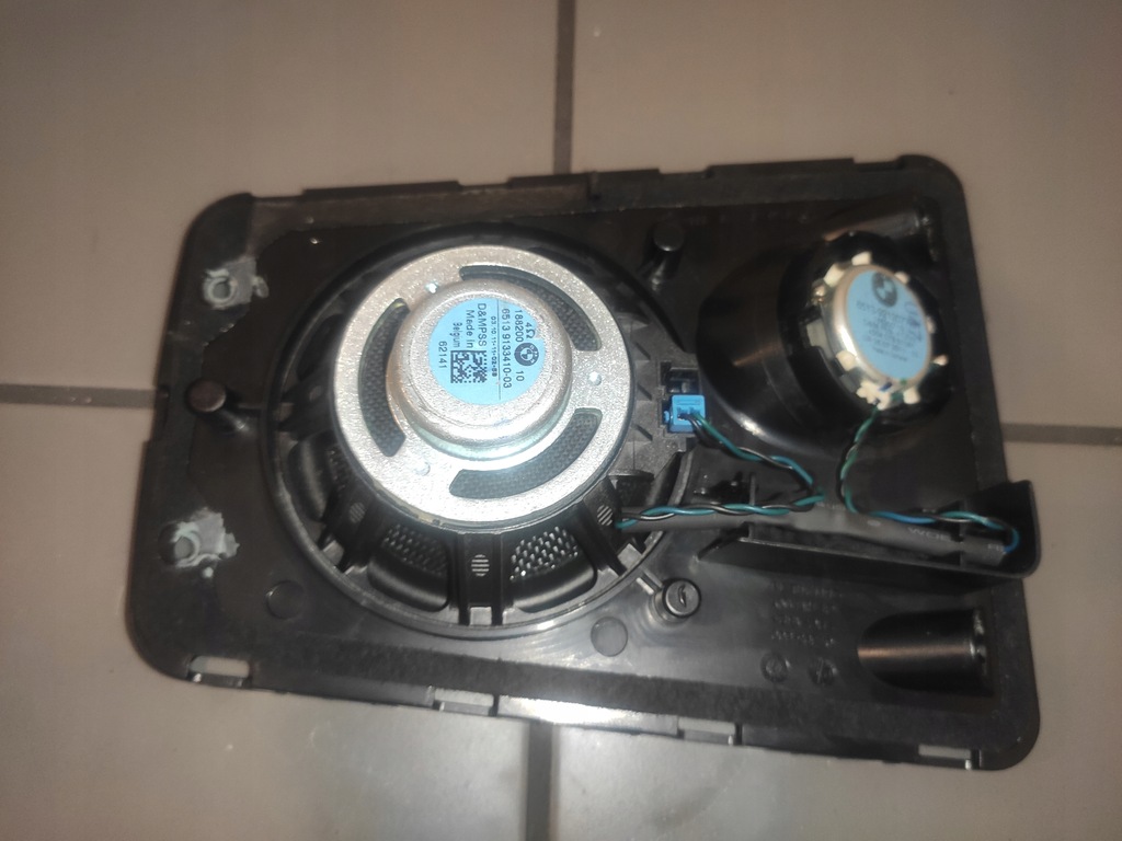 фото №11, Bmw 7 f01 f02 f04 динамик панели адаптер hifi центральный набор исправный