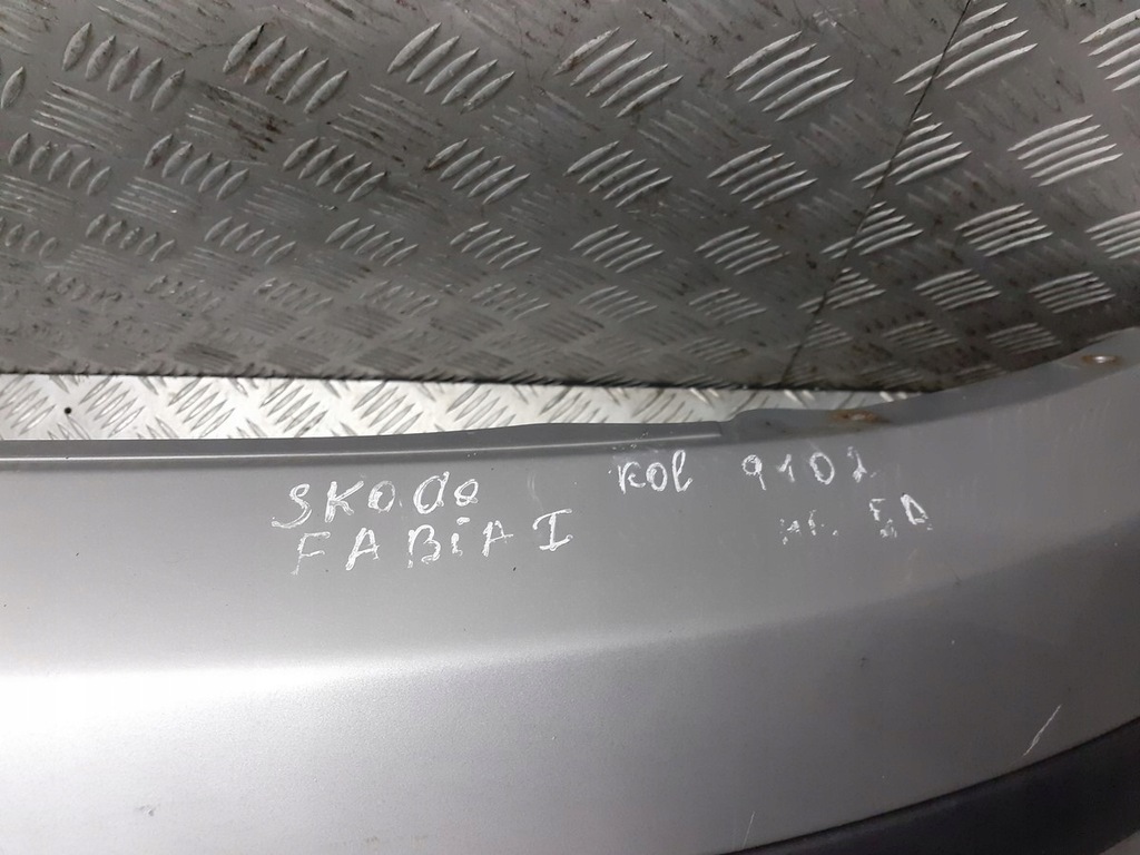 фото №10, Бампер задняя skoda fabia i 9102 hb 5d