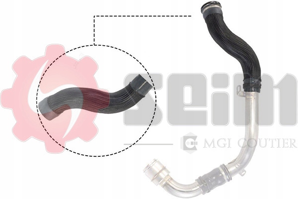 фото №3, Шланг интеркулер радиатора воздуха renault grand scenic iii 1.5