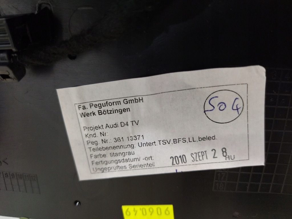 фото №12, 4h1868018 обшивка двері правий перед bc3 шкіра alcantara audi a8 d4 10-18r